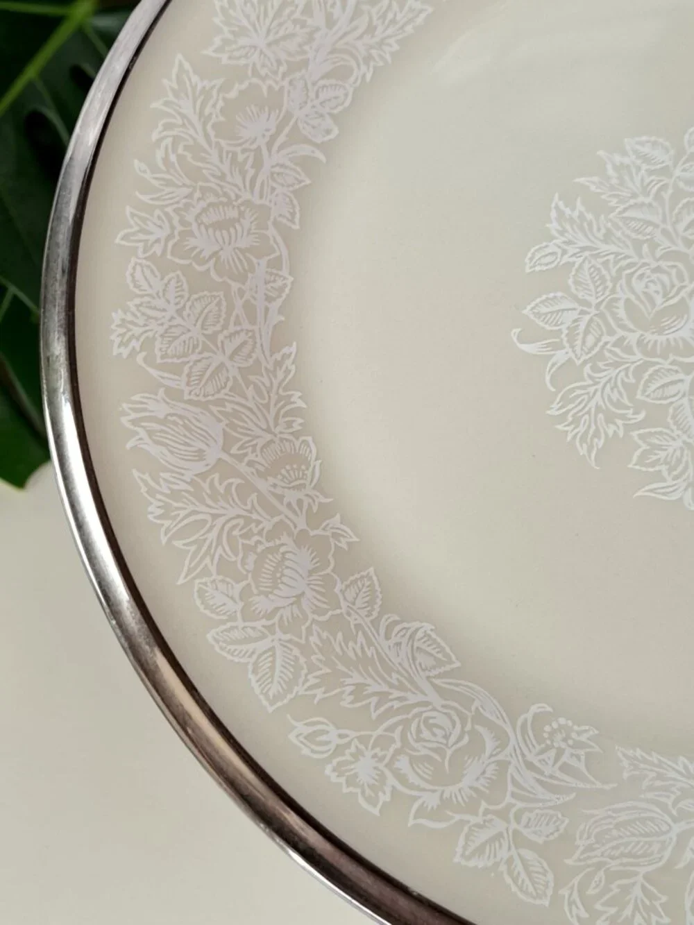 Lenox “Moonspun” Bone China Dinner Plate 10 3/4”